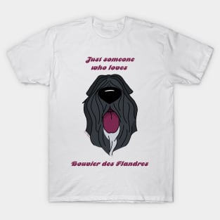 Someone who loves Bouvier des Flandres T-Shirt